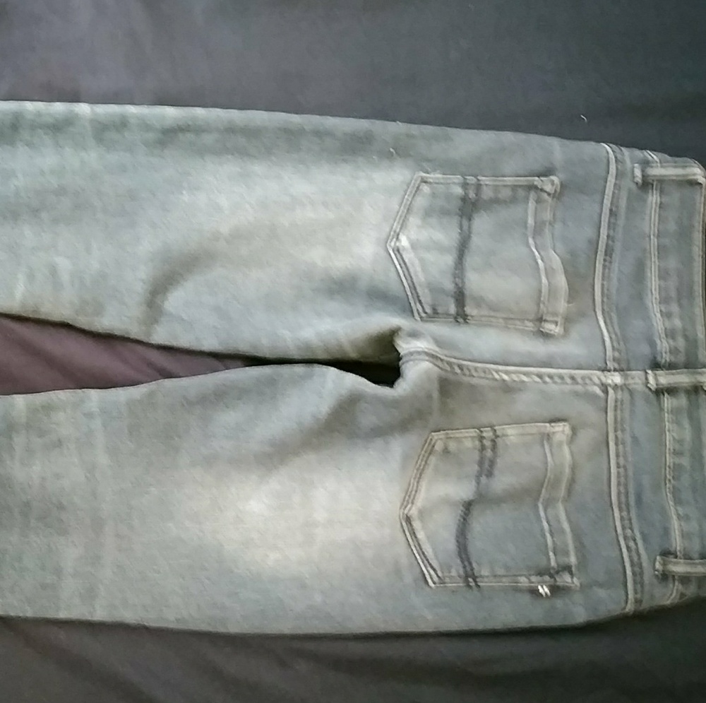 Girls blue jeans